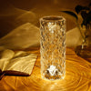 Crystal Diamond Night Light Rechargeable Lamp - Touch Control Color Changing LED